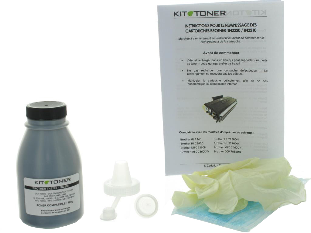 Recharge toner DCP7055