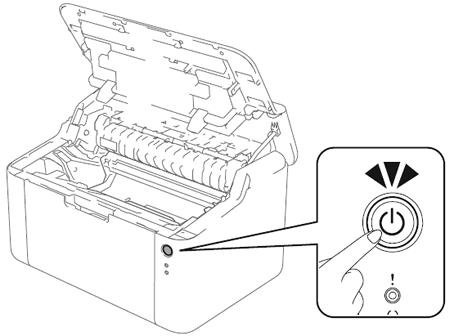 Brother DR1050 - Instructions pour la réinitialisation du tambour