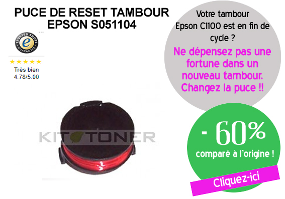 Epson Aculaser C1100/C1100N/CX11N/CX11NF - Prolongez la vie de votre bloc photoconducteur