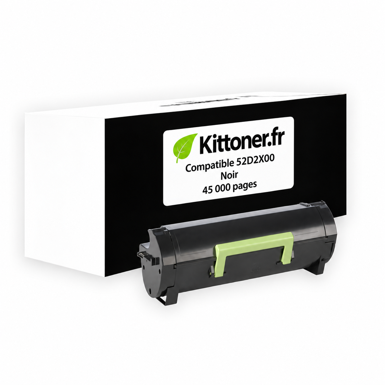 Lexmark 52D2X00 - Toner compatible noir, 45 000 pages