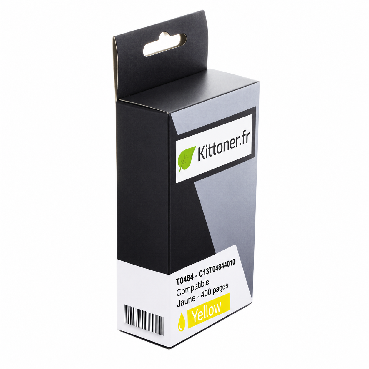 Epson T0484 - Cartouche compatible jaune, 400 pages
