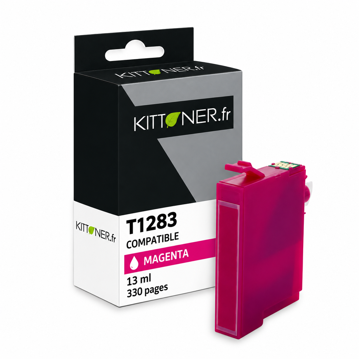 Epson T1283 - Cartouche compatible magenta, 13 ml, 330 pages