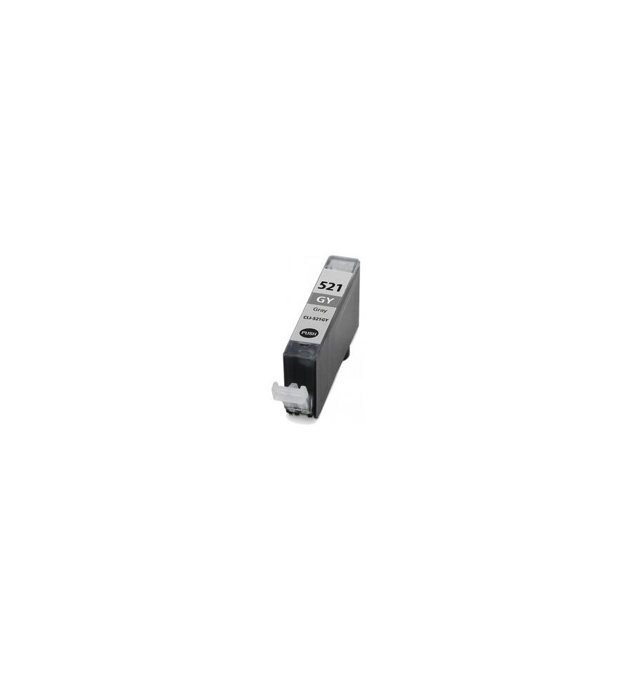 Canon CLI-521GY - Cartouche compatible grise, 10 ml