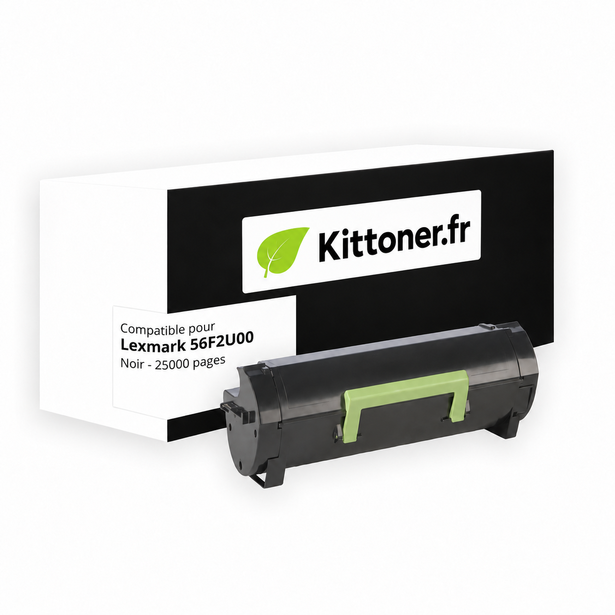 Lexmark 56F2U00 - Toner compatible noir, 25000 pages