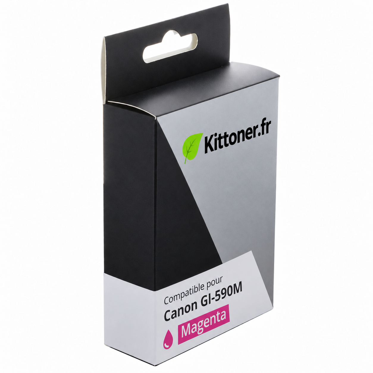 Canon GI-590M - Bouteille d’encre magenta compatible, 70 ml