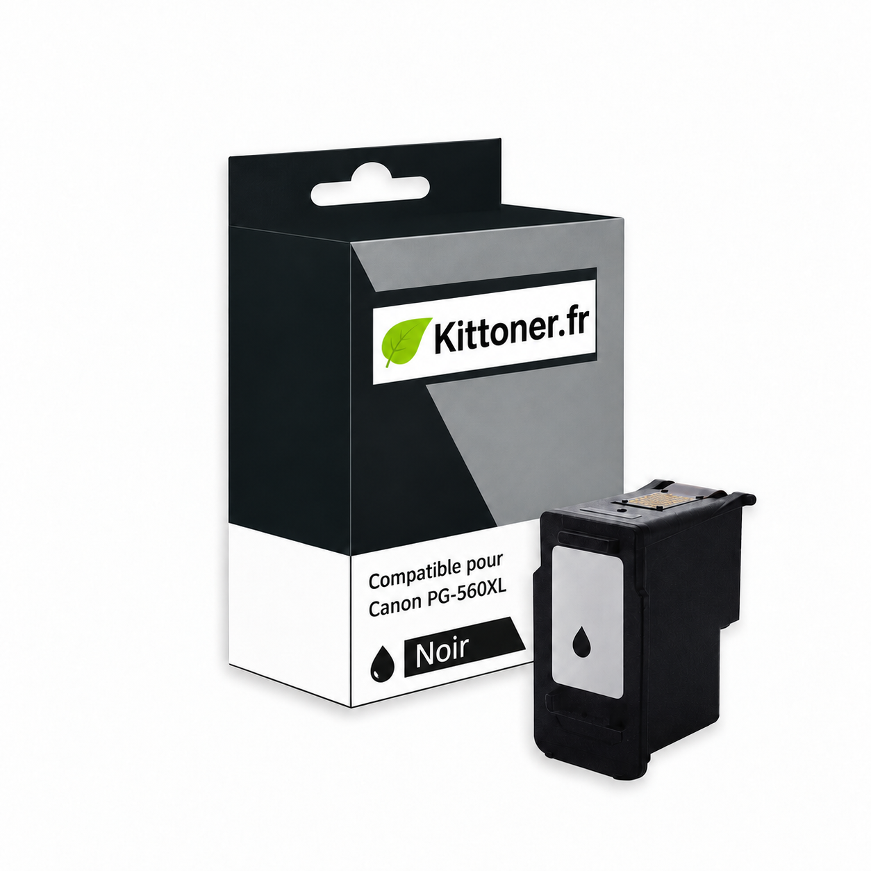 Canon PG-560XL - Cartouche compatible noire, 21 ml, 600 pages