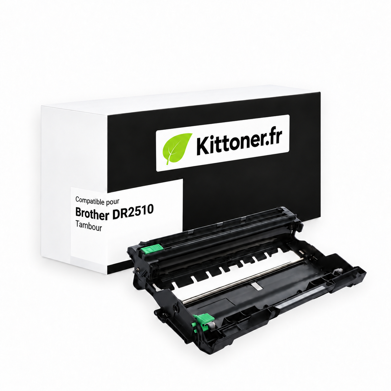 Brother DR-2510 - Tambour compatible noir, 15 000 pages