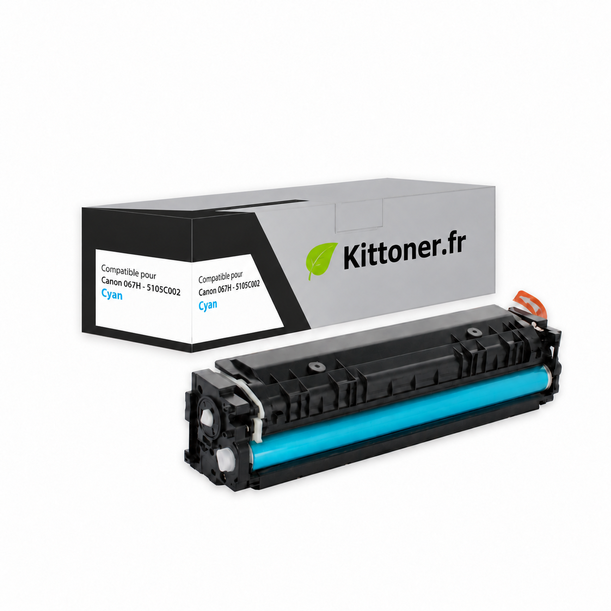 Canon 067H - Toner compatible cyan, 2 350 pages