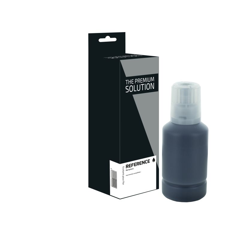 Canon GI-590BK - Bouteille d’encre noire compatible, 135 ml