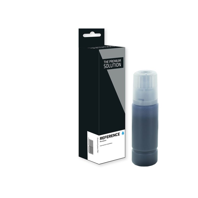 Canon GI-590C - Bouteille d’encre cyan compatible, 70 ml