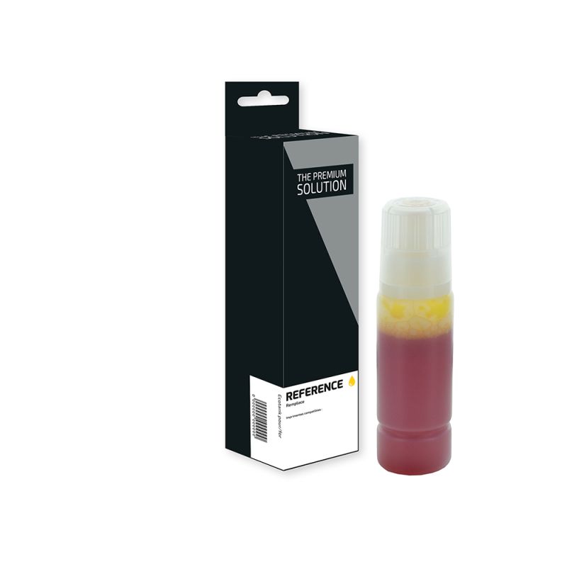 Canon GI-590Y - Bouteille d’encre jaune compatible, 70 ml