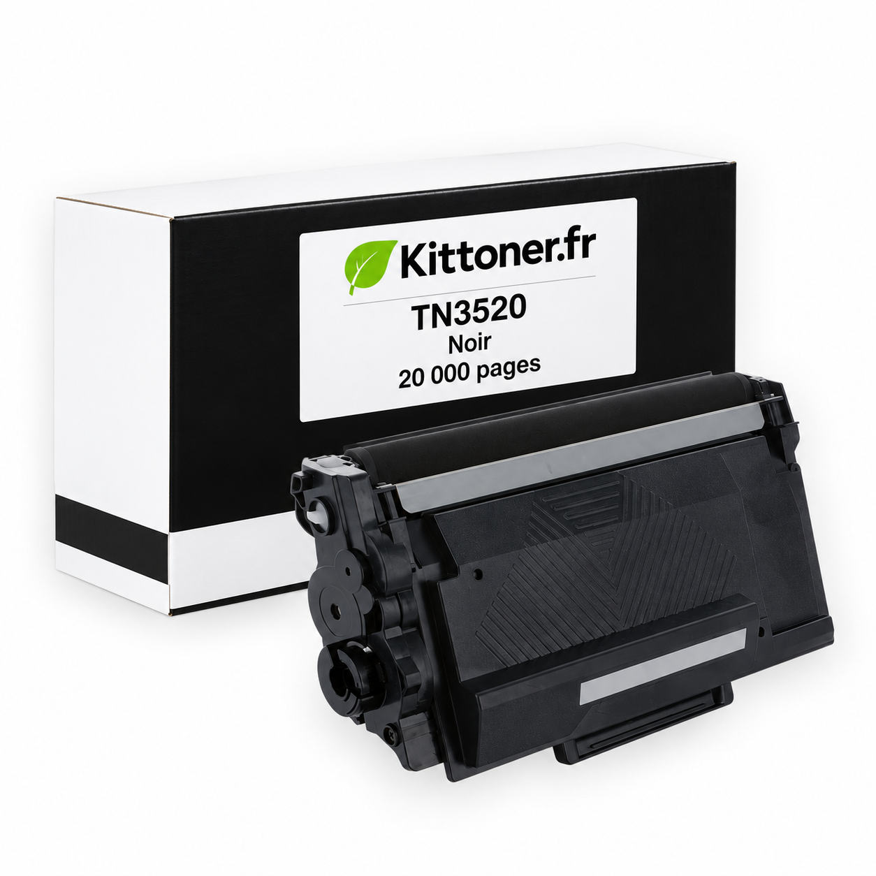 Brother TN3520 - Cartouche toner compatible noire, 20000 pages