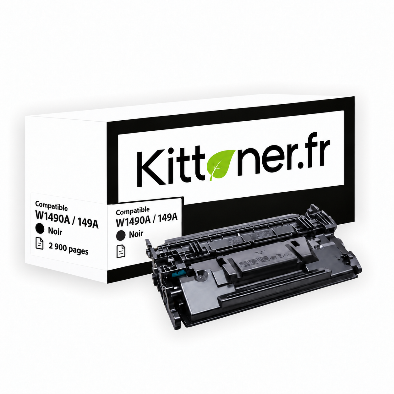 HP 149A W1490A - Toner noir compatible, 2900 pages