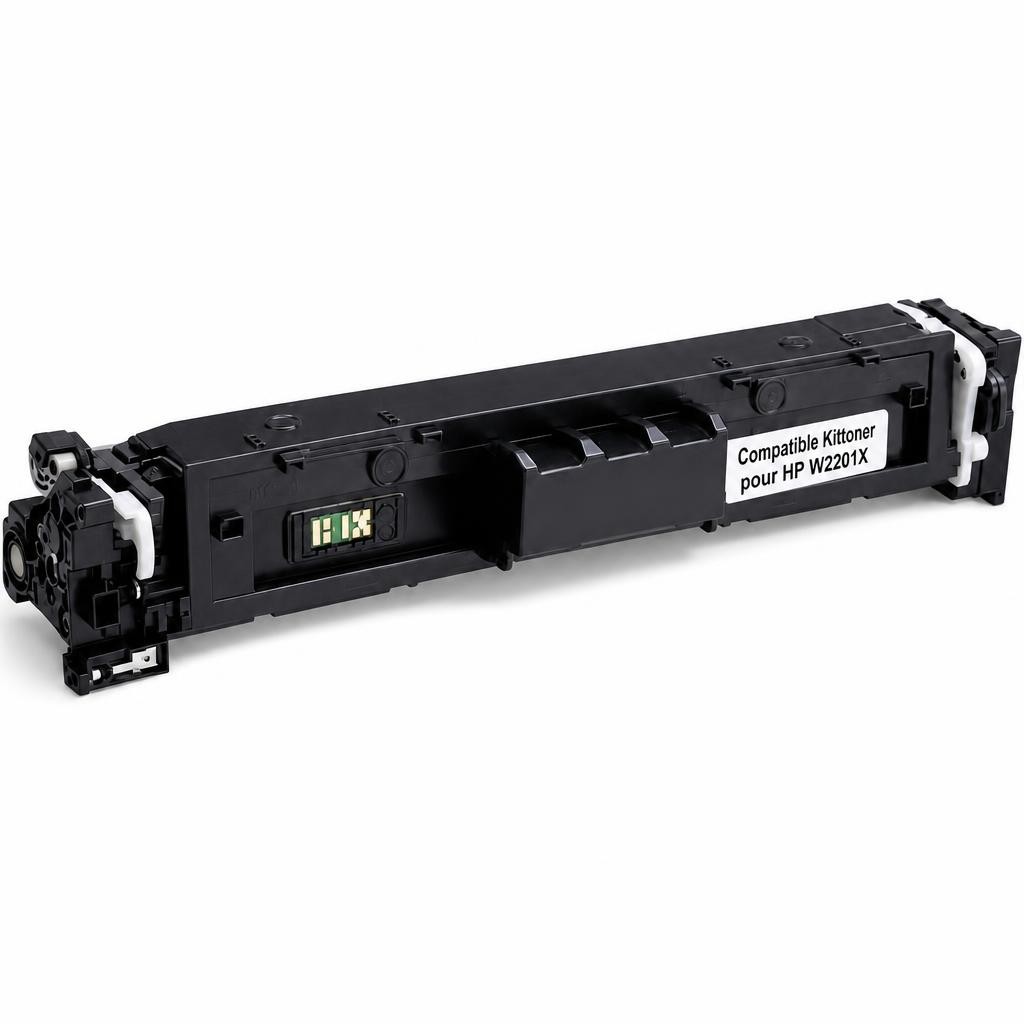 HP W2201X - Cartouche de toner compatible cyan