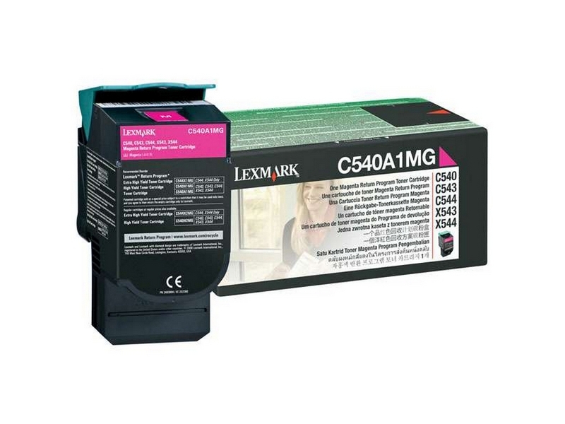 Lexmark 0C540A1MG - Cartouche toner magenta d'origine