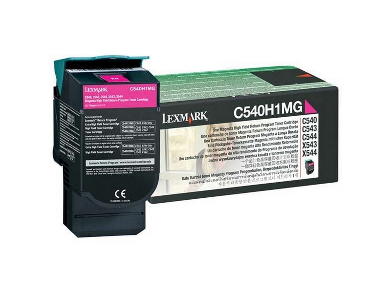 Lexmark 0C540H1MG - Cartouche toner magenta originale xl