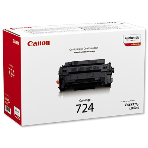 Canon 3481B002AA - Cartouche toner d'origine Canon 724