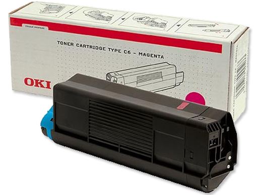 Oki 42127406 - Cartouche de toner magenta d'origine