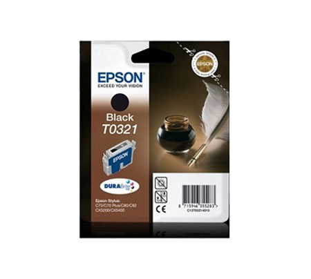 Epson C13T032140 - Cartouche d'encre noire de marque T032140