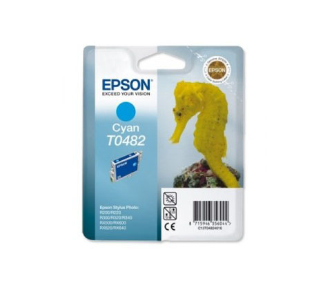 Epson C13T048240 - Cartouche d'encre cyan de marque T0482