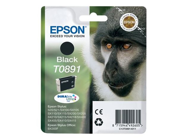 Epson C13T08914011 - Cartouche d'encre noire de marque Epson T0891