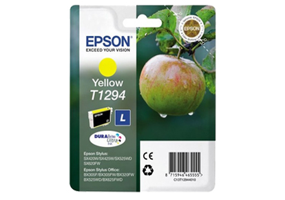 Epson C13T12944011 - Cartouche d'encre Durabrite jaune T1294