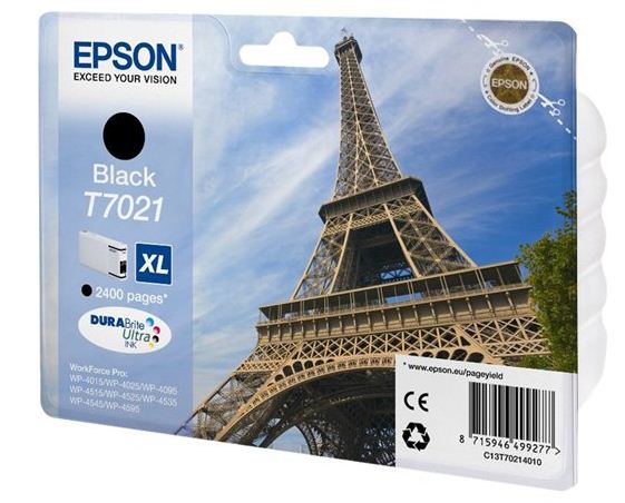 Epson C13T70214010 - Cartouche d'encre noire Epson T7021