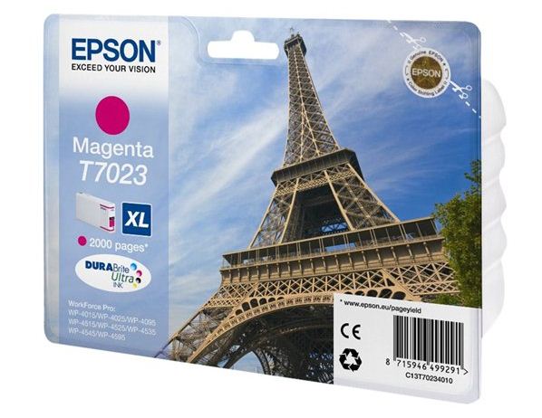 Epson C13T70234010 - Cartouche d'encre magenta Epson T7023