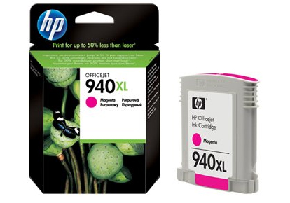 HP C4908AE - Cartouche d'encre magenta originale 940XL