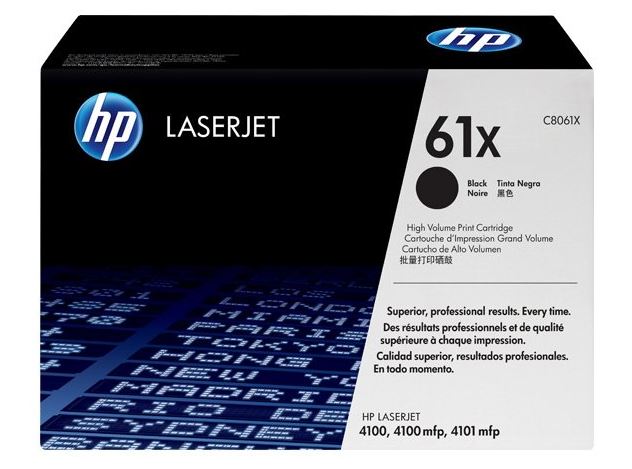 HP C8061X - Cartouche de toner d'origine 61X