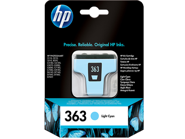 HP C8774EE - Cartouche d'encre cyan clair de marque 363