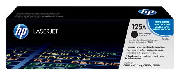 HP CB540A - Cartouche de toner d'origine noir 125A