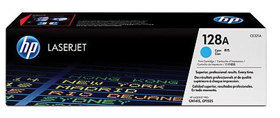 HP CE321A - Cartouche de toner d'origine cyan 128A