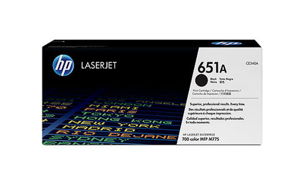 HP CE340A - Toner HP noir d'origine 651A