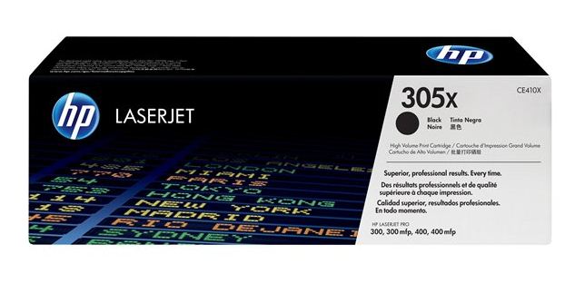 HP CE410X - Cartouche de toner noir d'origine 305X