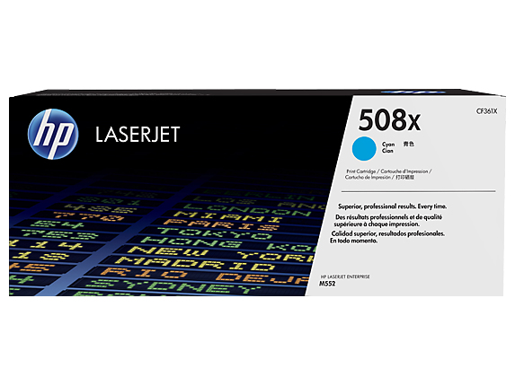 HP CF361X - Toner cyan de marque 508X