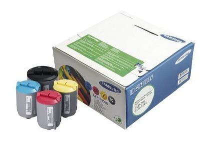 Samsung CLPP300C - Pack de 4 cartouches toner d'origine