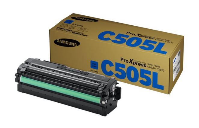 Samsung CLTC505L - Cartouche toner d'origine cyan