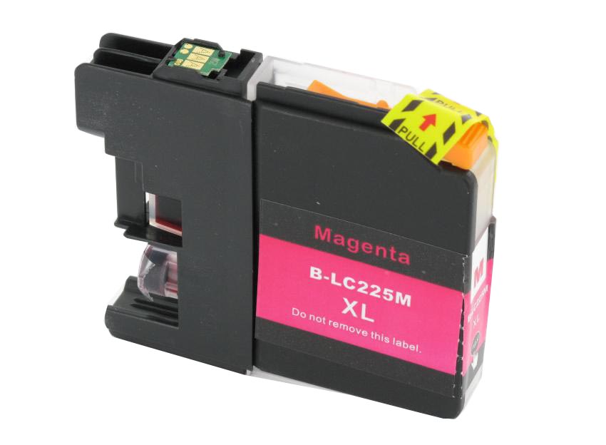 Brother LC225XLM - Cartouche d'encre magenta compatible avec Brother LC225XLM