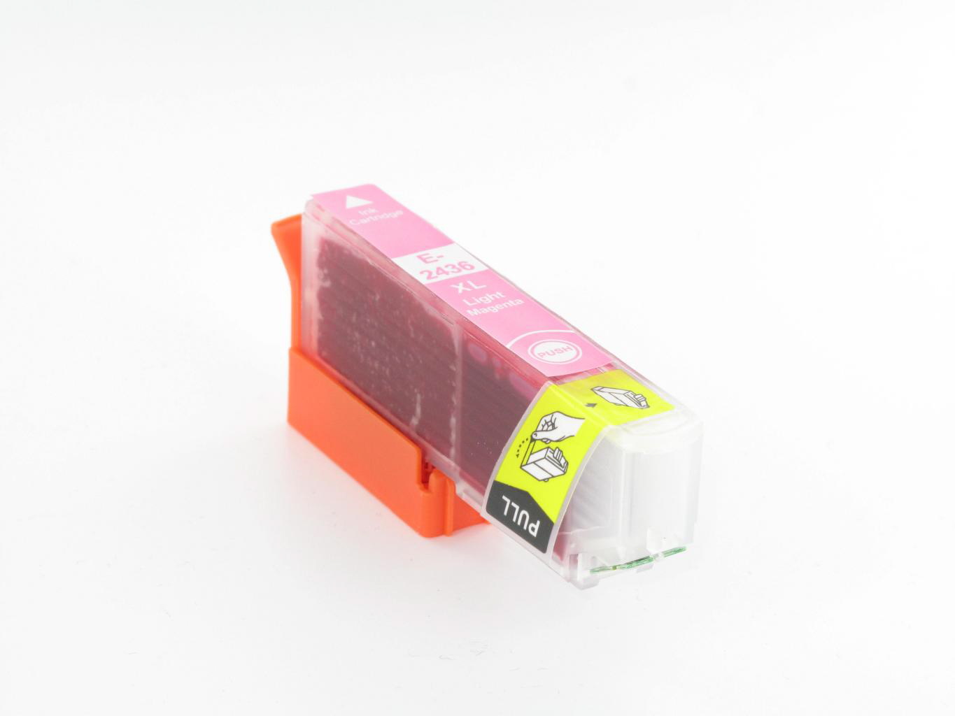 Epson C13T243640 - Cartouche d'encre compatible éléphant magenta clair