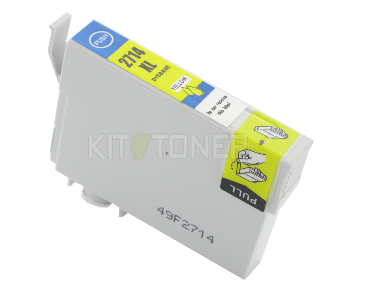 Epson C13T27144010 - Cartouche d'encre compatible jaune 27XL