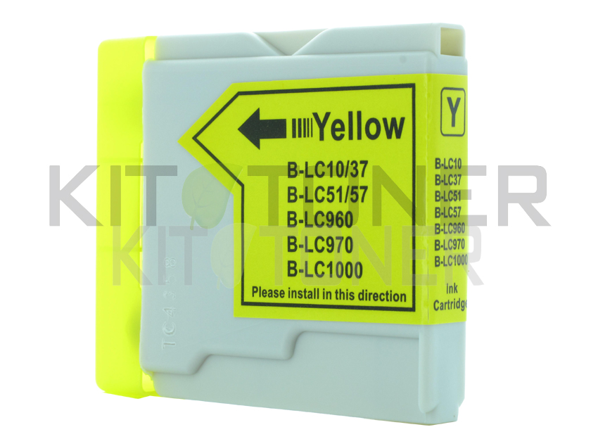 Brother LC1000Y - Cartouche d'encre compatible jaune