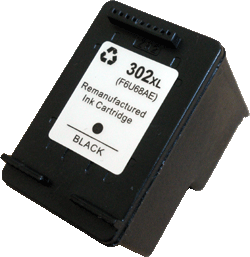 HP F6U68AE - Cartouche d'encre compatible noire 302 XL