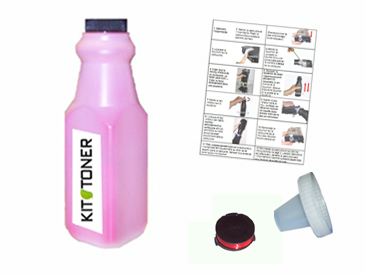 Dell 59310157 - Kit de recharge toner compatible Magenta XH005