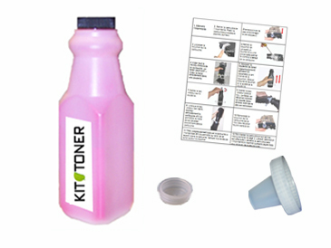 Konica 1710517007 - Kit de recharge toner compatible magenta