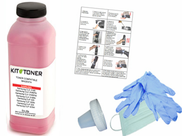 Oki 41963006 - Kit de recharge toner compatible Magenta