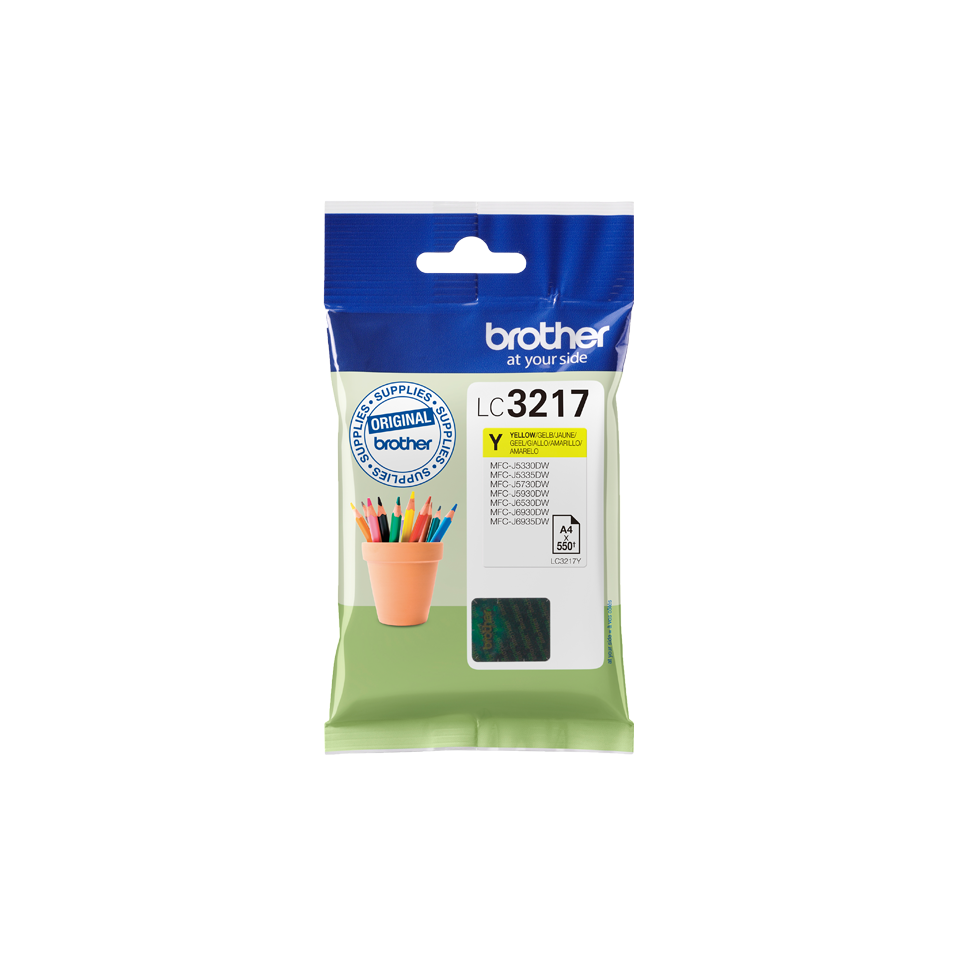 Brother LC3217Y - Cartouche d'encre jaune LC3217Y