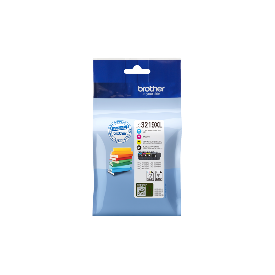 Brother LC3219XLVAL - Pack de 4 cartouches d'encre d'origine LC3219XLVAL