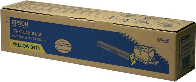 Epson S050474 - Cartouche toner jaune d'origine
