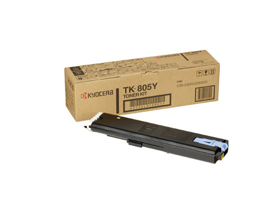 Kyocera TK805Y - Cartouche de toner jaune original
